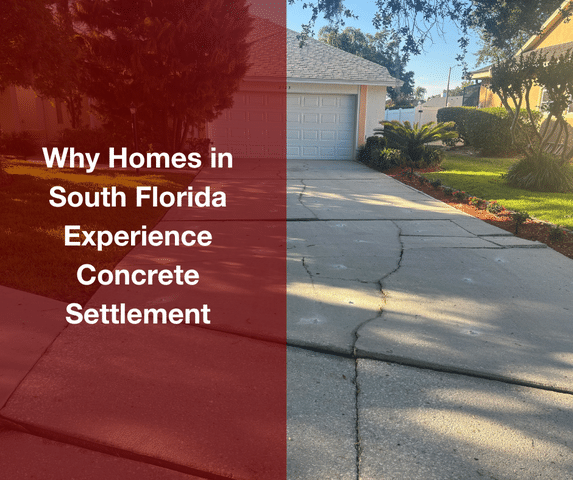 Why Homes in South Florida Experience Concrete Settlement