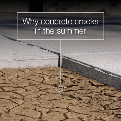 Why Concrete Cracks in the Summer - And How to Fix It