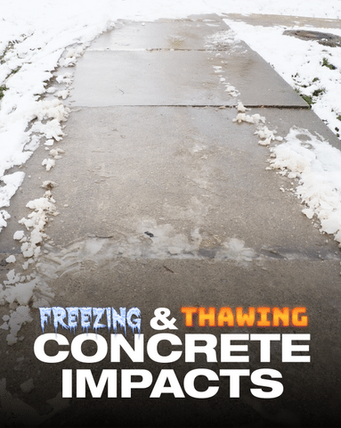 Freezing & Thawing-How Winter Weather Impacts Concrete (and What You Can Do...