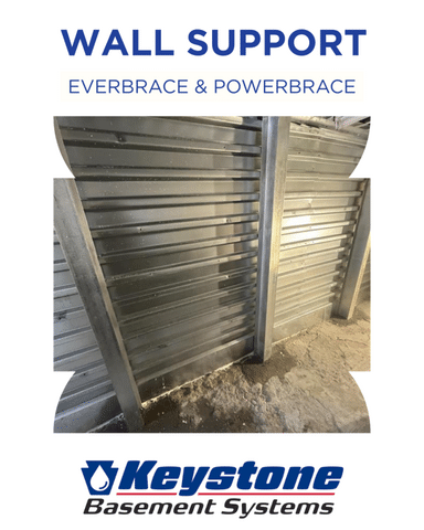 How Keystone Basement Systems' Wall Support Solutions Stop Foundation Colla...