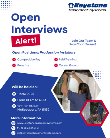 Restore Pride with a Career at Keystone Basement Systems