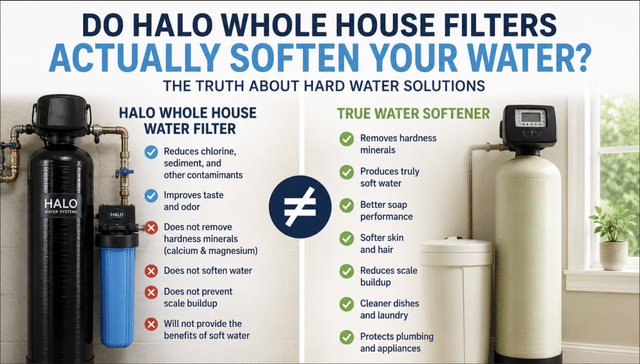 Do HALO Whole House Water Filters Actually Soften Your Water?