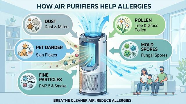 Air Purifiers Help Allergies