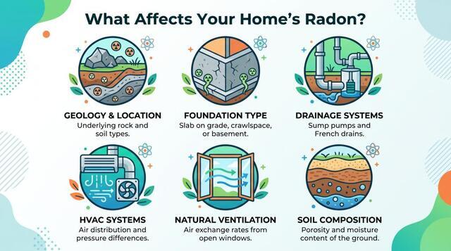 What Affects Your Home's Radon