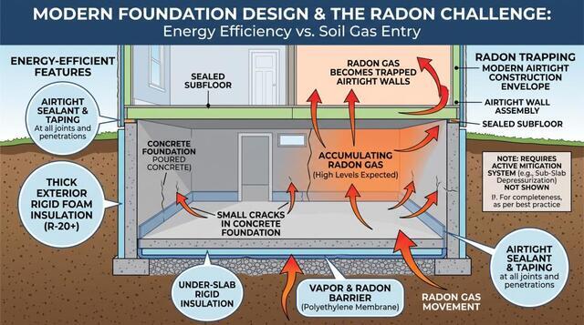 Modern Foundation Design & Radon Challenge