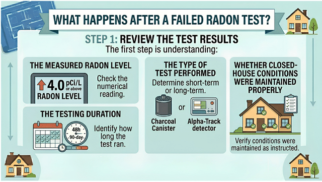 What Happens If a Radon Test Fails?