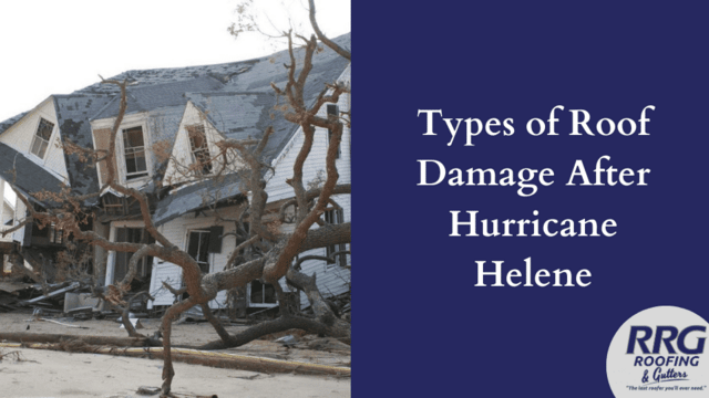 Types of Roof Damage After Hurricane Helene