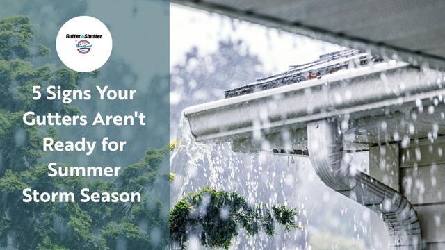 5 Signs Your Gutters Aren\'t Ready for Summer Storm Season in Central New York - Image 1