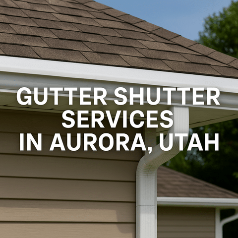Aurora, Utah: Brightening Home Protection with Gutter Shutter® - Image 1