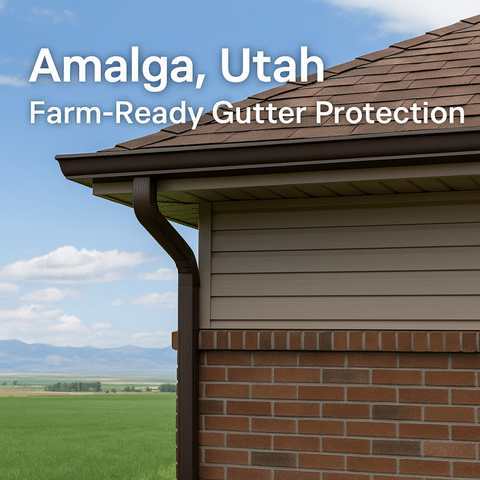 Amalga, Utah: Agricultural Roots Require Reliable Gutter Systems