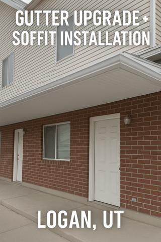 Logan Home Gets Complete Gutter + Soffit Reinforcement After Hidden Damage ...
