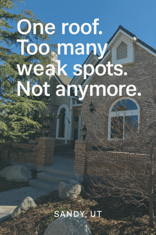 log-Free Gutter Installation in Sandy, Utah - Last System You'll Ever Need