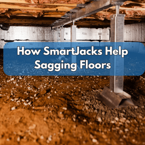 How SmartJacks Help Sagging Floors