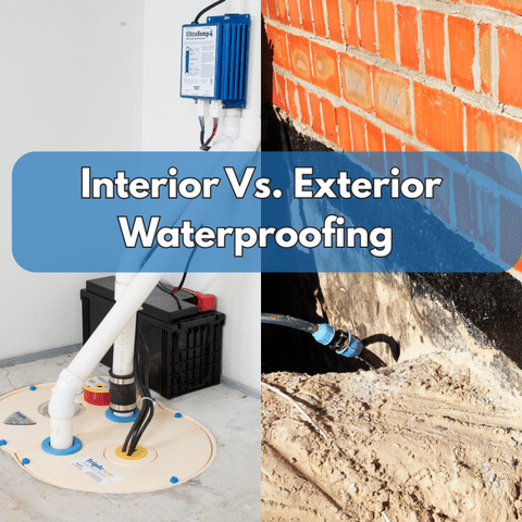 Interior Vs. Exterior Waterproofing - Image 1