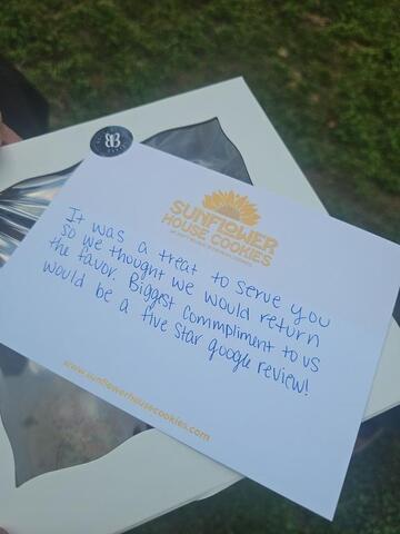 A Sweet Way to Say Thank You: Celebrating Our Customers! 🍪