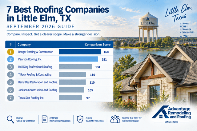 7 Best Roofing Companies in Little Elm, TX (September 2026 Guide)