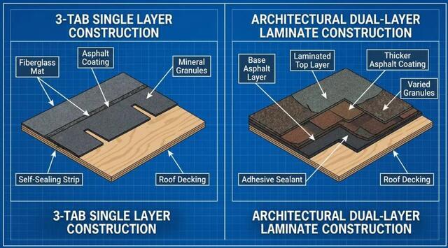 Asphalt Shingles Explained: What They're Made Of (And Why It Matters in Tex...