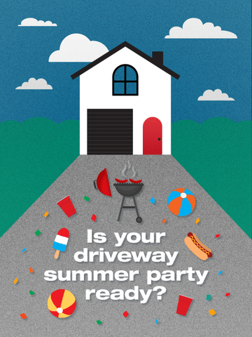 Cracked or Sinking Driveway? Don't Let It Kill Your Summer Fun Vibes!