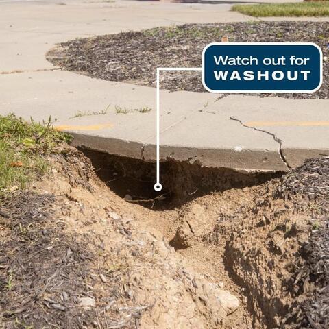 Watch Out for Washout: The Hidden Threat Under Your Concrete