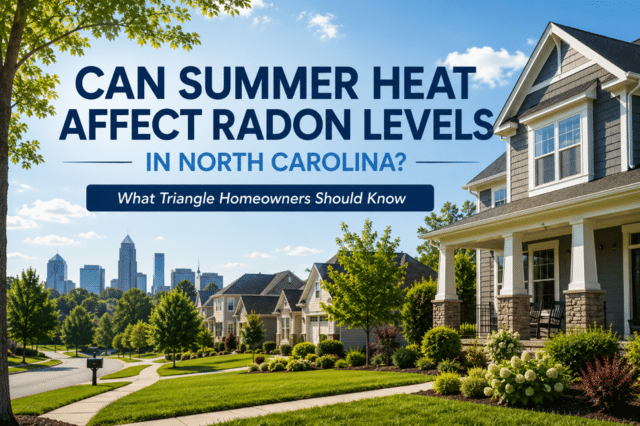Can Summer Heat Affect Radon Levels in North Carolina?