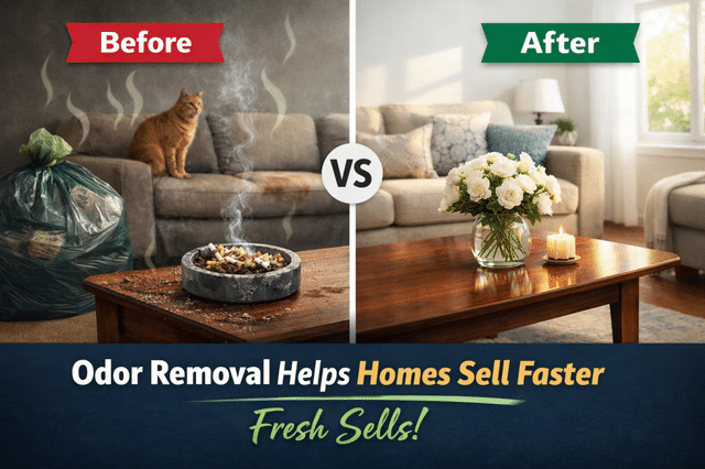 Why Odor Removal Helps Homes Sell Faster