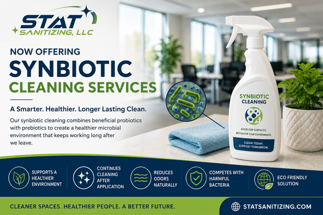 Synbiotic Cleaning Services Now Available From Stat Sanitizing, LLC: A Heal...
