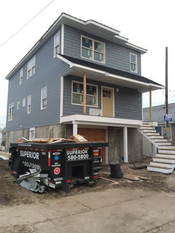 After elevation was complete and siding was installed to the customers satisfaction.