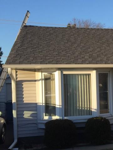 New roof was installed