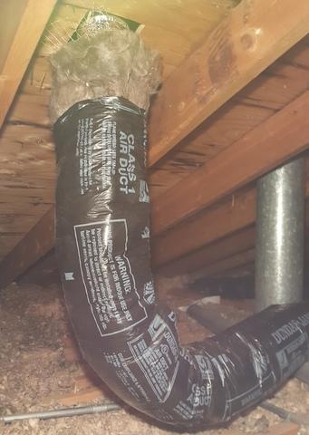 Insulated vent pipe