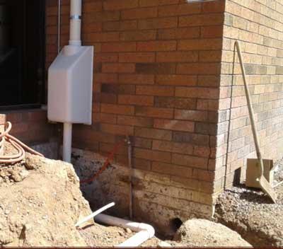 Installation of piping and suction pumps begins.