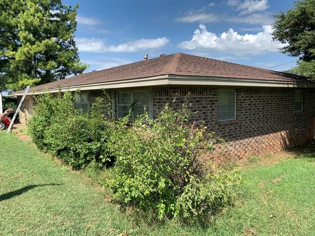 Before with the old shingles