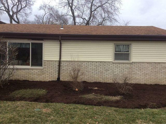 New lap siding installed and sealed