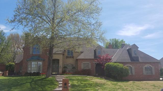 This beautiful home had leaks.