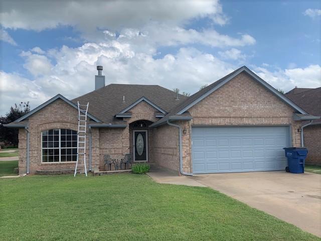 Before the roof was replaced Aaron did an inspection to be sure everything would be updated.