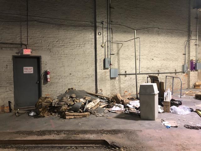 Large amount of trash and junk to be cleaned up. Baltimore MD.