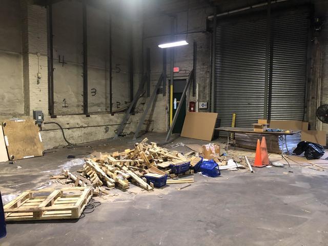 Large amount of trash and junk to be cleaned up. Baltimore MD.