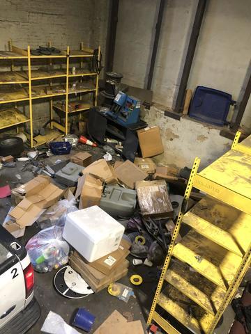 Large amount of trash and junk to be cleaned up. Baltimore MD.