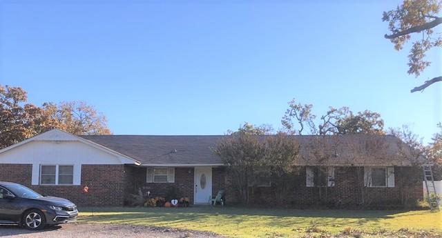 This lovely ranch was in need of a new roof.