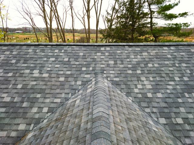 The new roof has been installed and the homeowner is happy with the results!