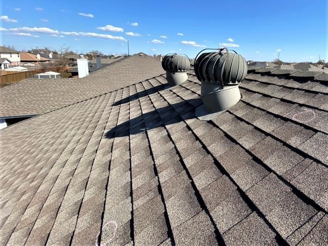 You can see the damage and the old vents that needed to be replaced.