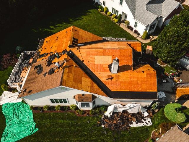 Roof replacement process