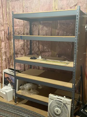 Attic Shelving (before)