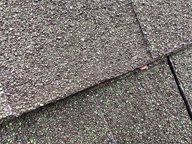The nail is barely visible but exposed just enough to let water get through.