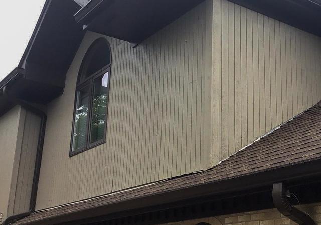 Leaky siding.
