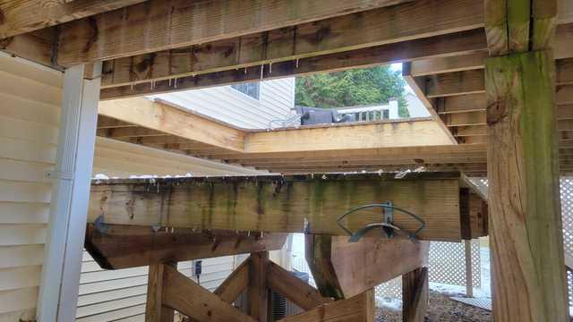 After shot of hot tub removed.