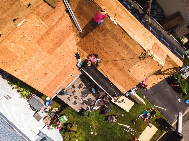 Roof deck repair