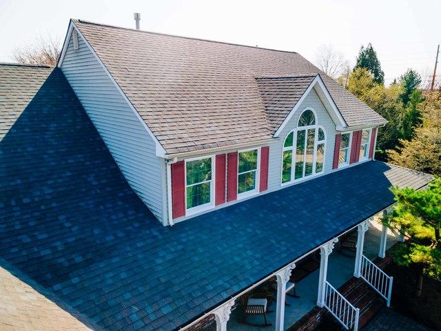 New roof installed