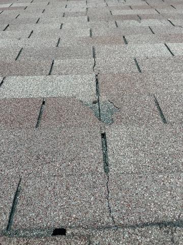 Damaged Shingle