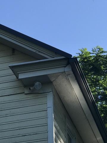 Gutter in need of repair.