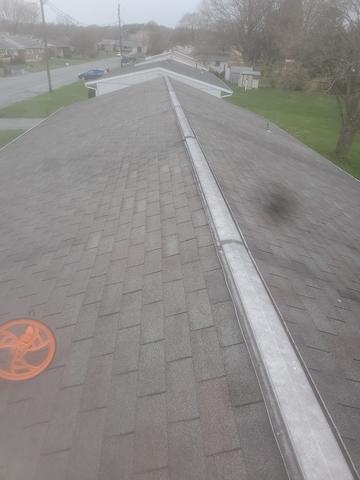 Old Style Metal Ridge Vent.
